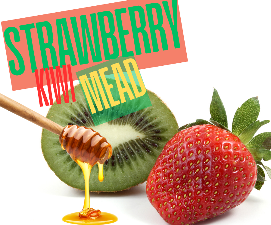 strawberry kiwi mead recipe by brewsy