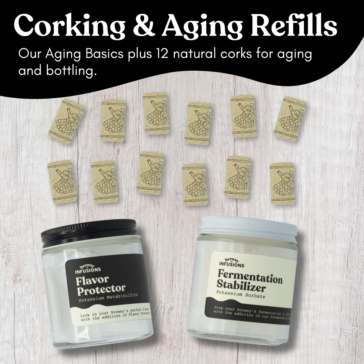 Corking & Aging Refills